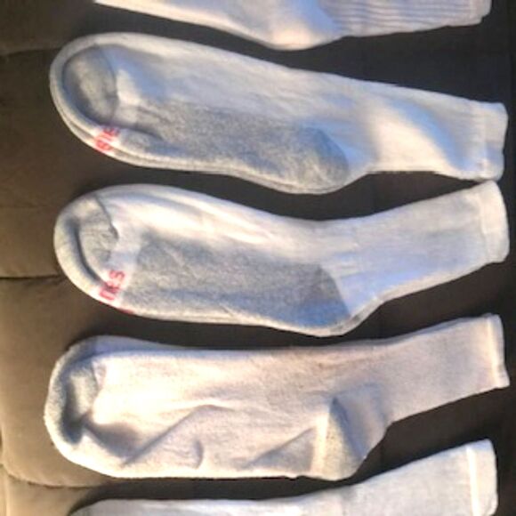 Athletic Socks . Size: 6-12 . (6) Pack Bundle ........ Assorted Brands - Picture 2 of 6